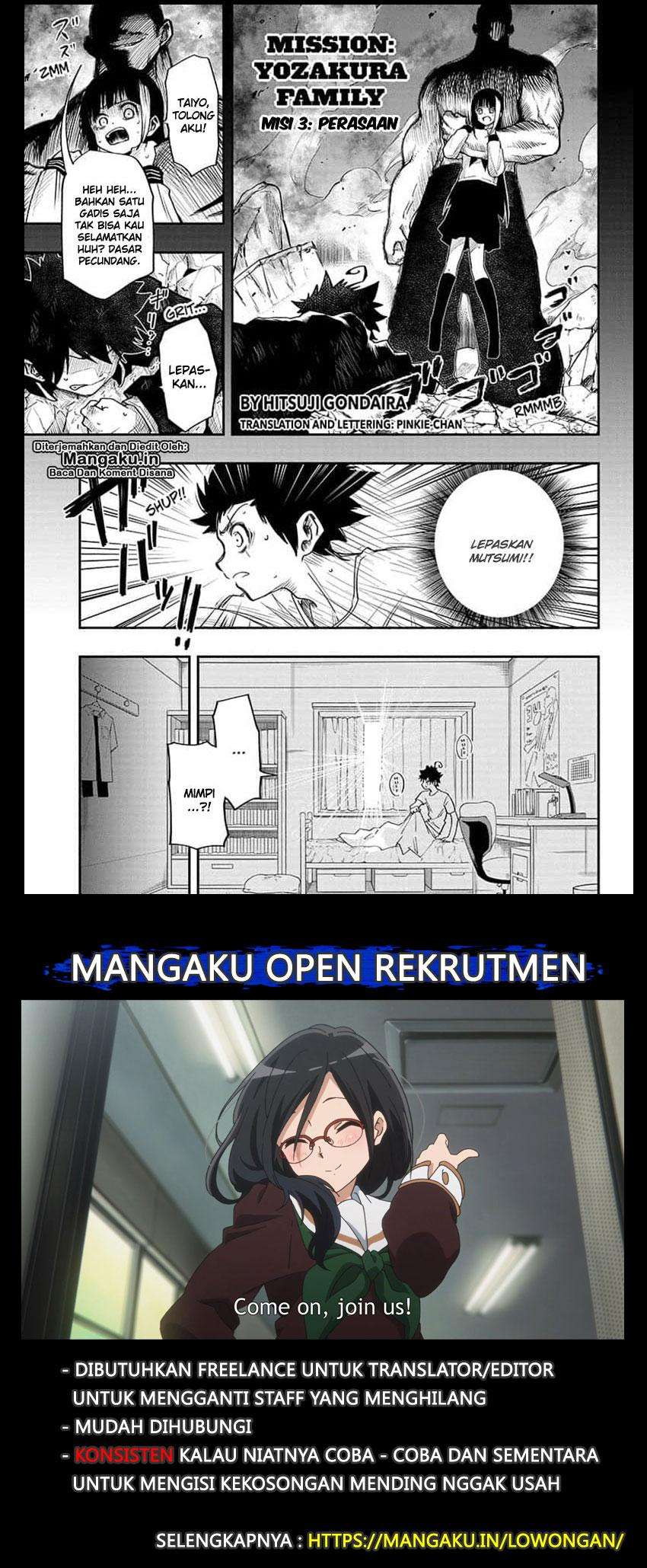 Manga Mission: Yozakura Family Chapter 03 gambar nomor 2