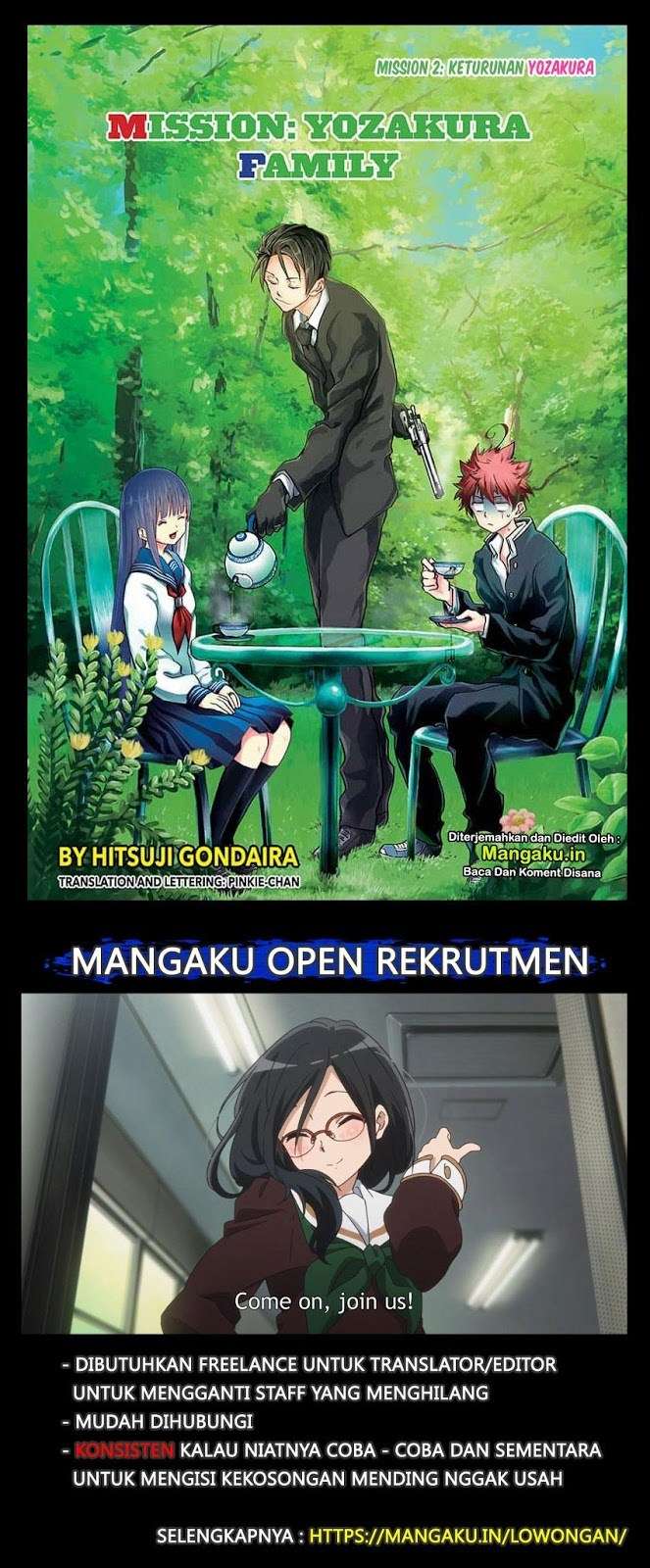 Manga Mission: Yozakura Family Chapter 02 gambar nomor 2