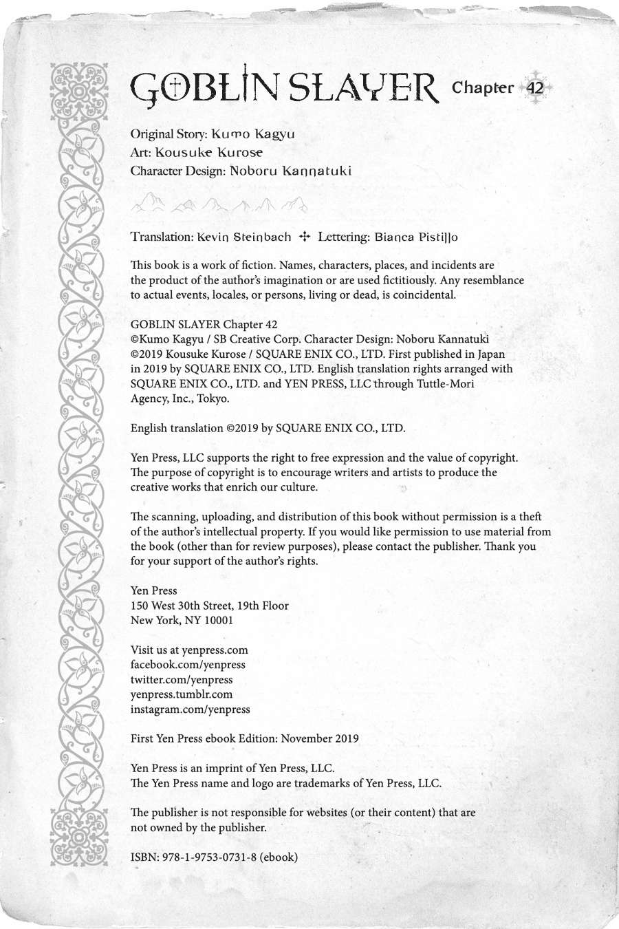Goblin Slayer Chapter 42 Gambar 43