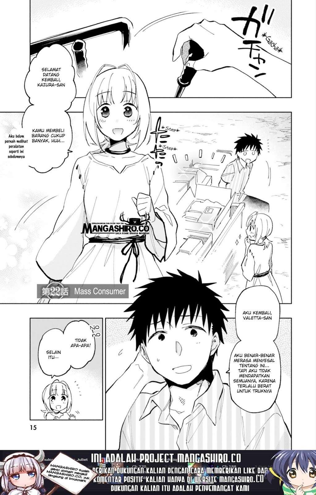 Manga Takarakuji de 40-oku Atatta n dakedo Isekai ni Ijuusuru Chapter 22 gambar nomor 2