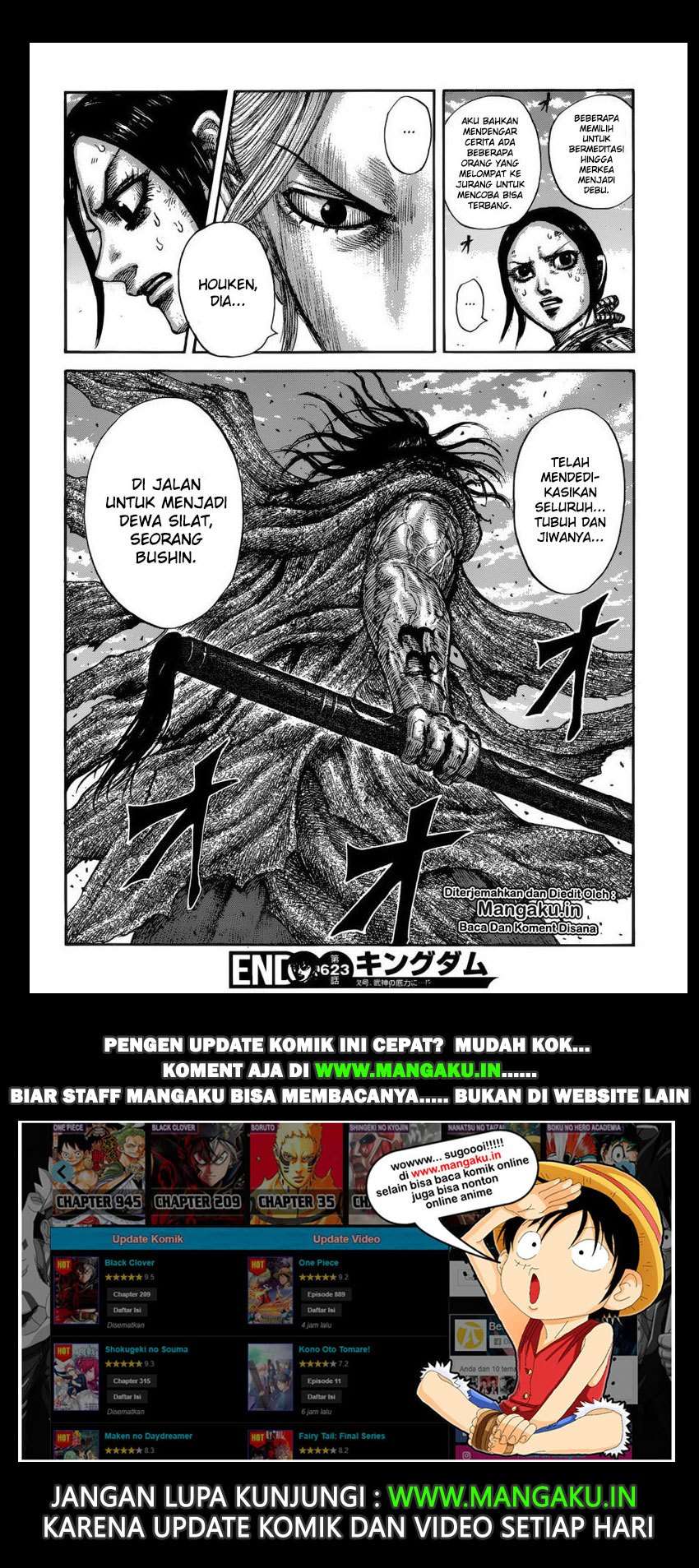 Kingdom Chapter 623 Gambar 19
