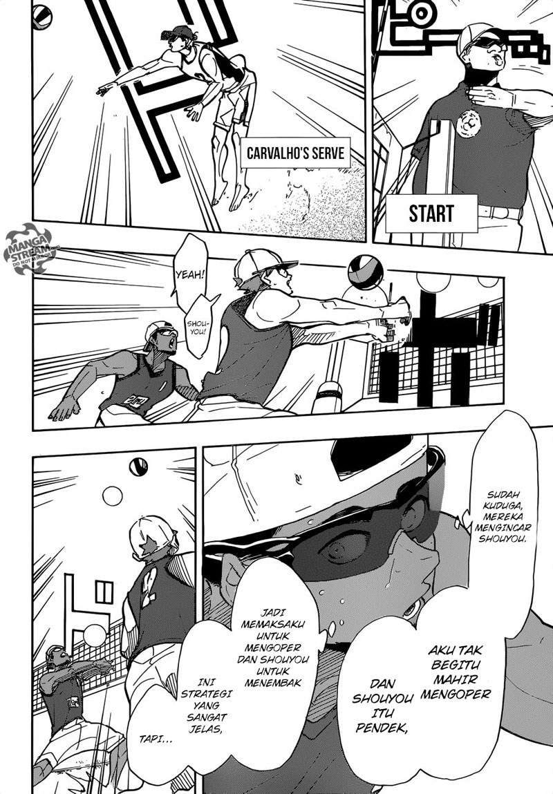 Haikyuu!! Chapter 375 Gambar 17