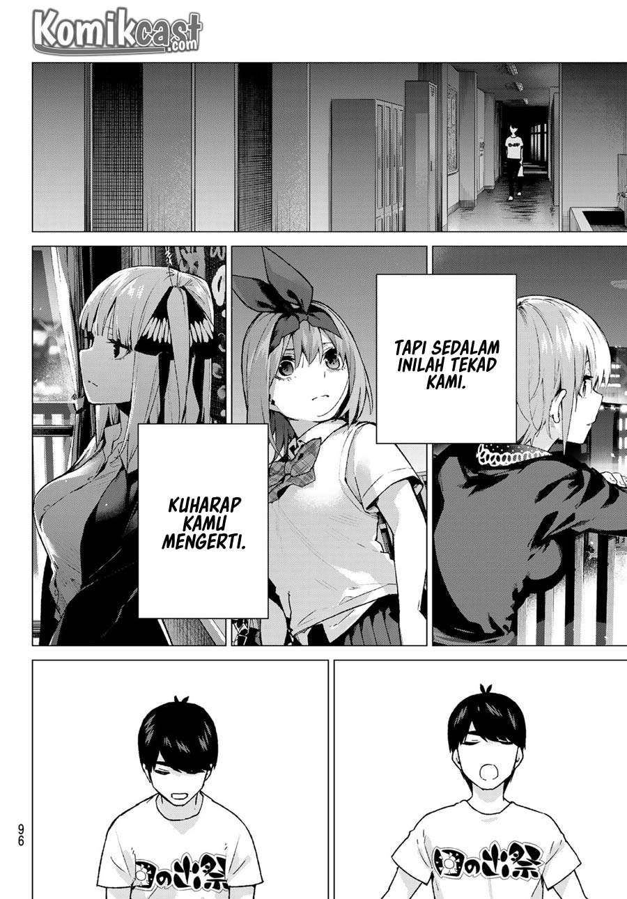 Go-toubun no Hanayome Chapter 113 Gambar 13