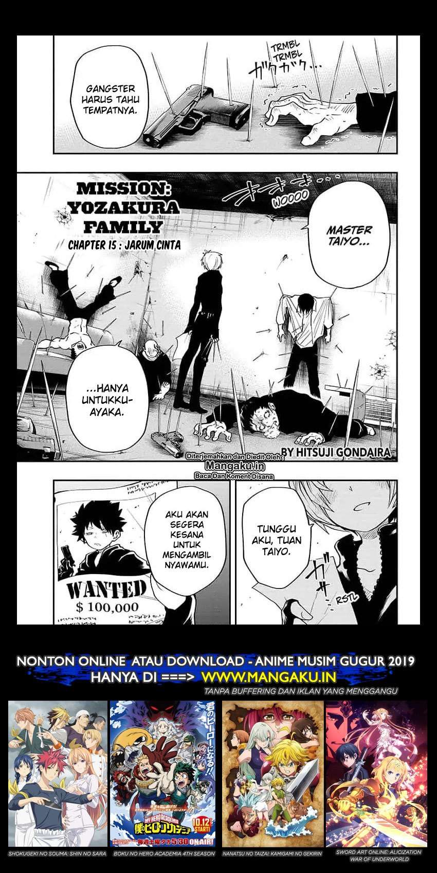 Manga Mission: Yozakura Family Chapter 15 gambar nomor 2