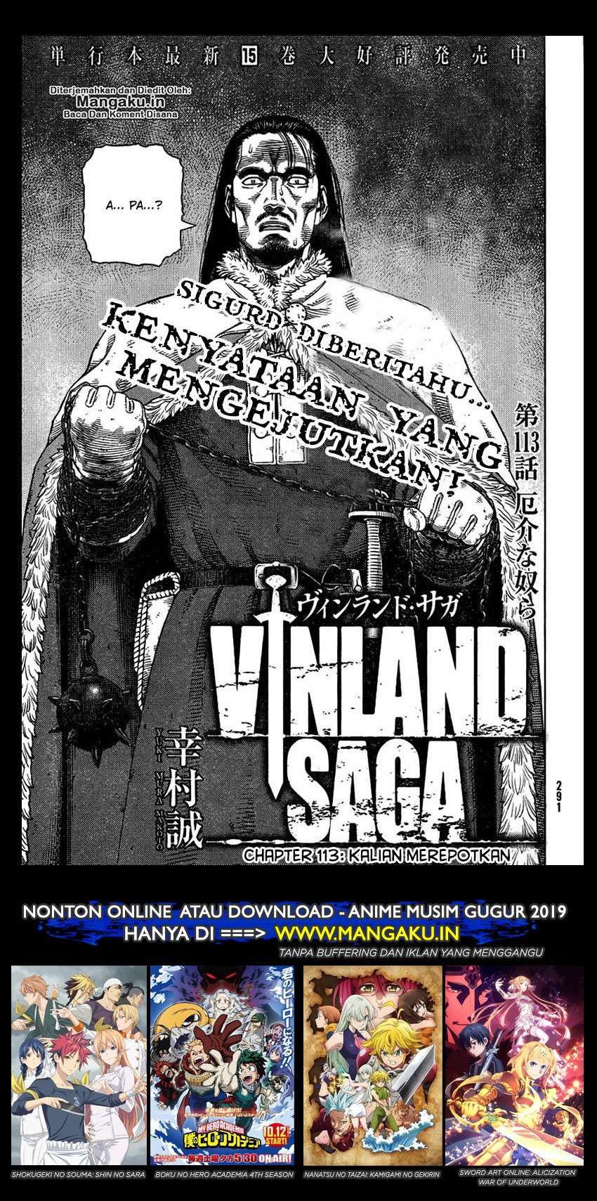 Manga Vinland Saga Chapter 113 gambar nomor 2