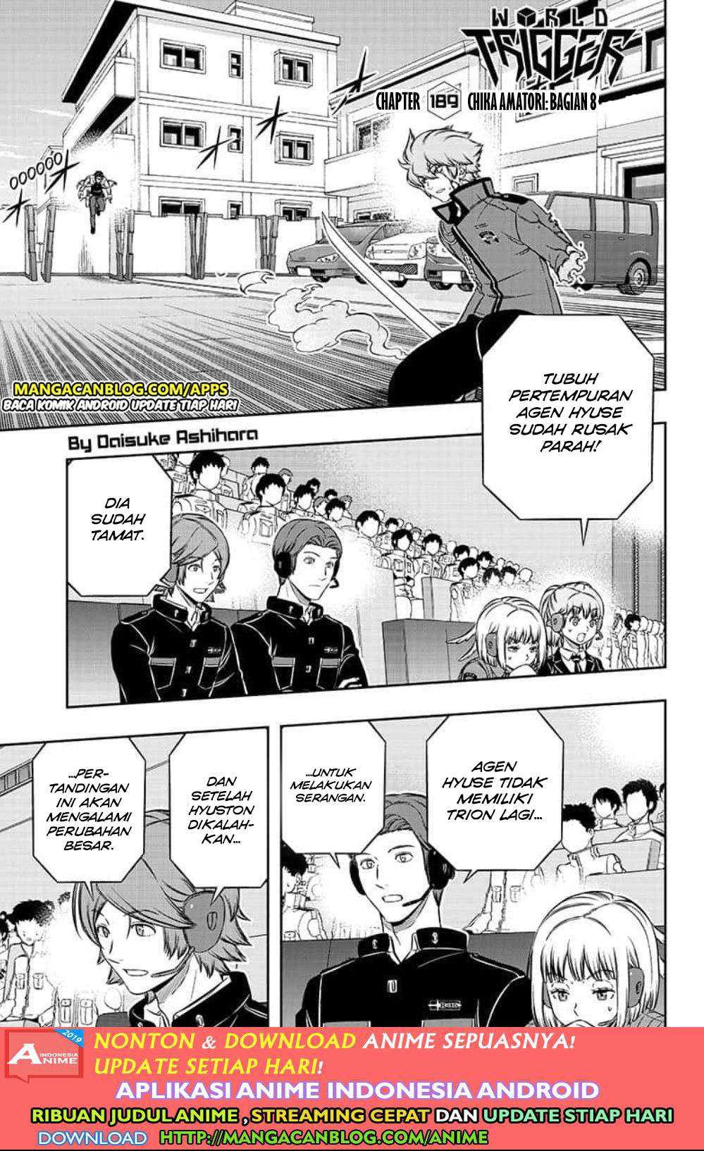 Komik World Trigger Chapter 189 gambar nomor 1
