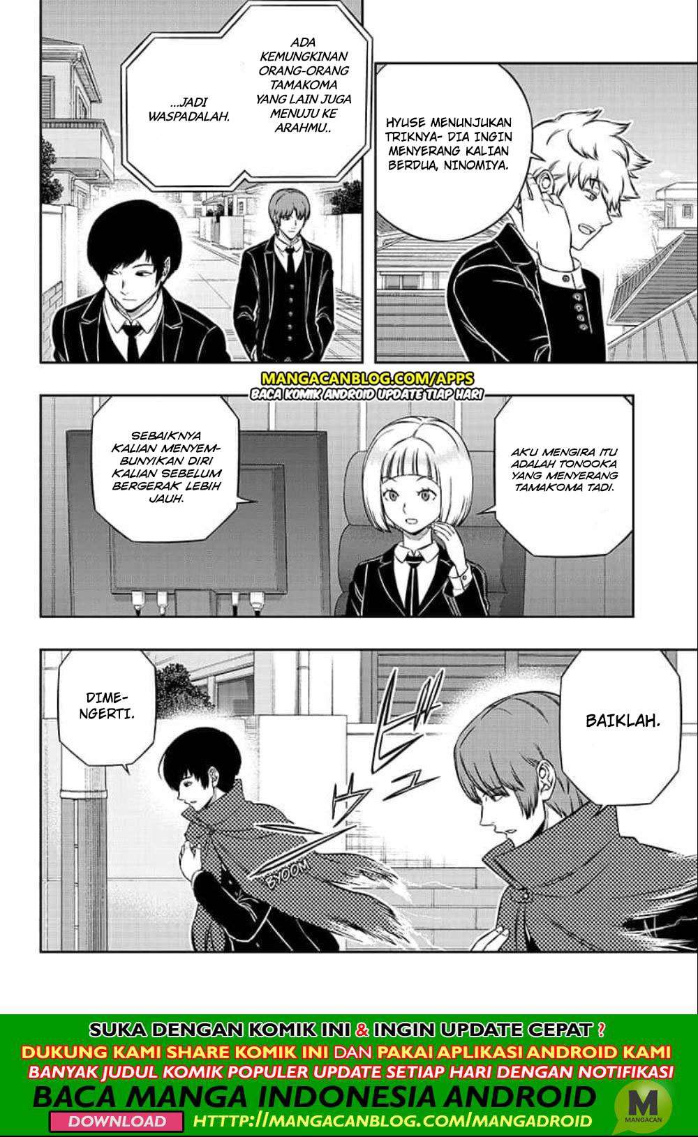 Manga World Trigger Chapter 189 gambar nomor 2