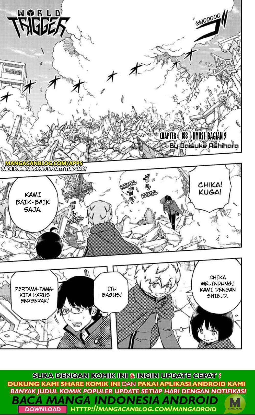 Komik World Trigger Chapter 188 gambar nomor 1