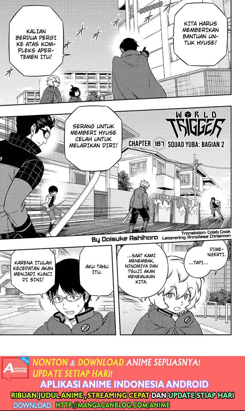 Komik World Trigger Chapter 187 gambar nomor 1