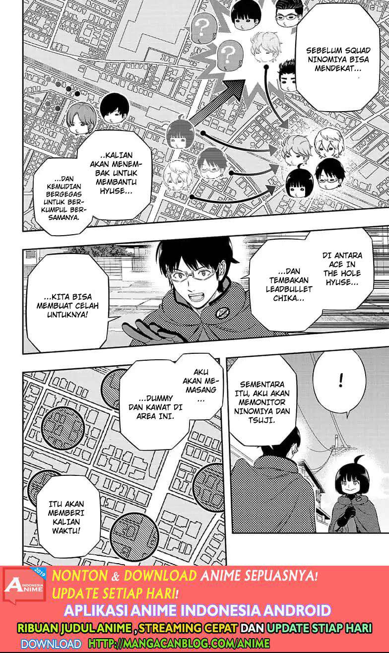Manga World Trigger Chapter 187 gambar nomor 2