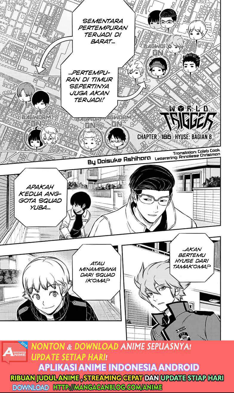 Komik World Trigger Chapter 186 gambar nomor 1