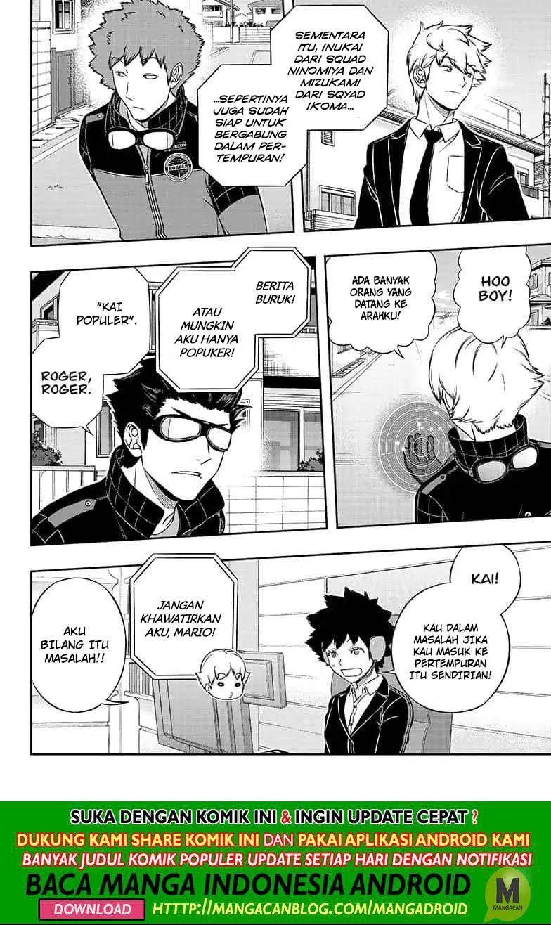 Manga World Trigger Chapter 186 gambar nomor 2