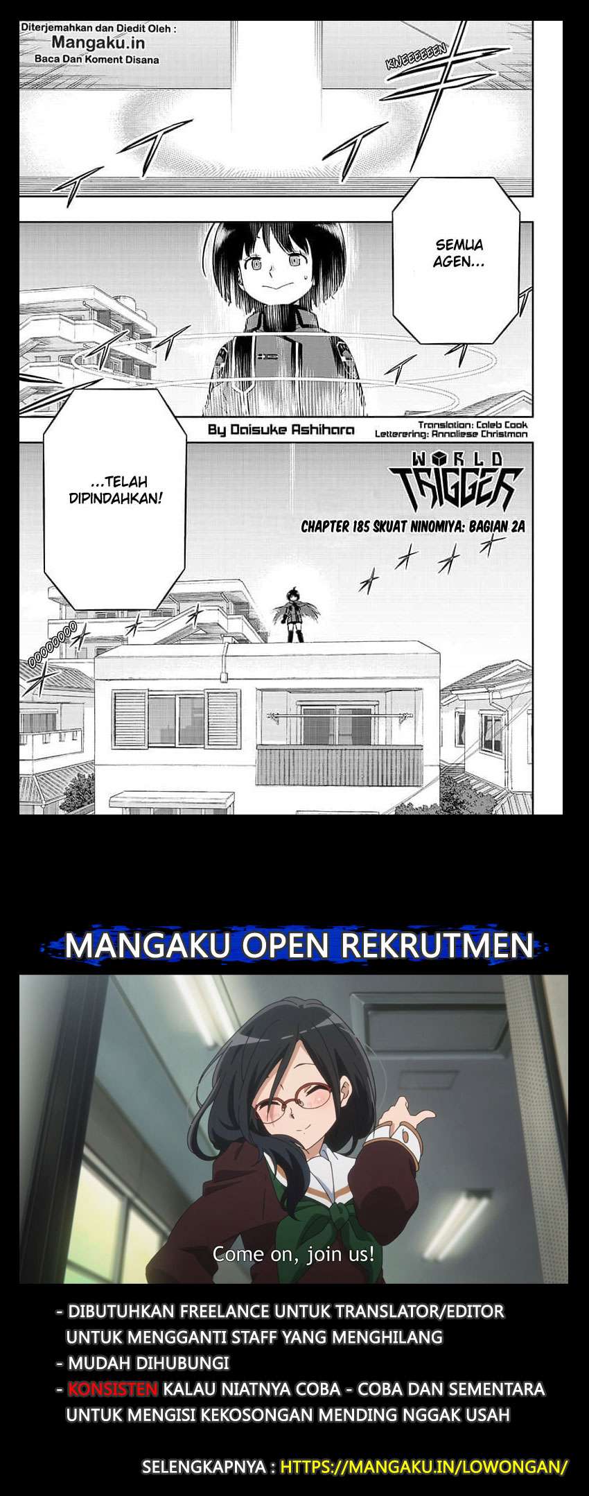 Manga World Trigger Chapter 185 gambar nomor 2