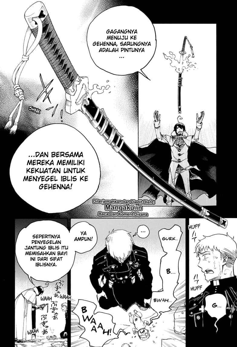 Ao no Exorcist Chapter 116.2 Gambar 17