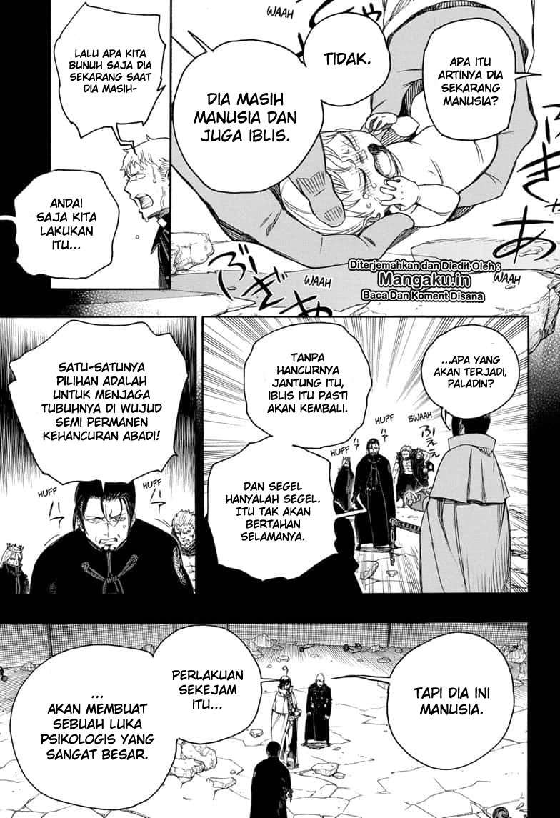 Ao no Exorcist Chapter 116.2 Gambar 18