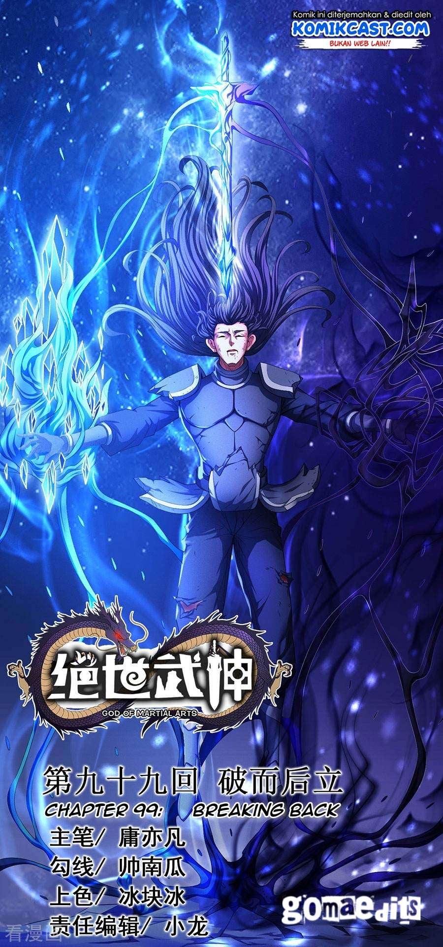 Manhua God of Martial Arts Chapter 99.2 gambar nomor 2