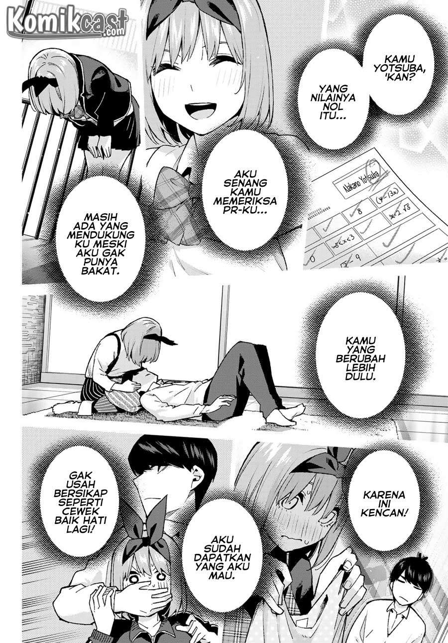 Go-toubun no Hanayome Chapter 114 Gambar 4