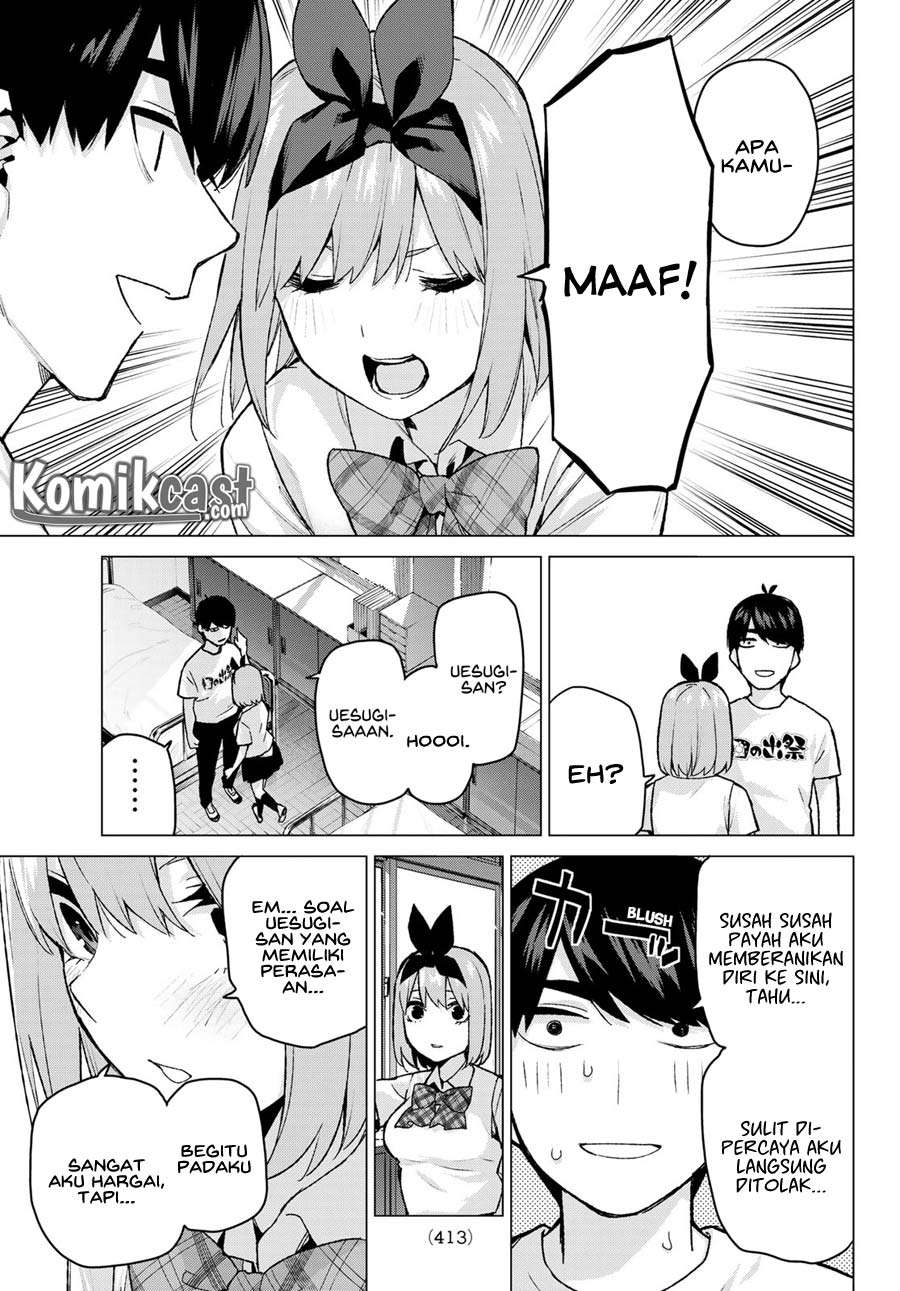 Go-toubun no Hanayome Chapter 114 Gambar 9