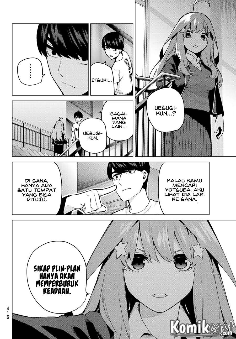 Go-toubun no Hanayome Chapter 114 Gambar 12