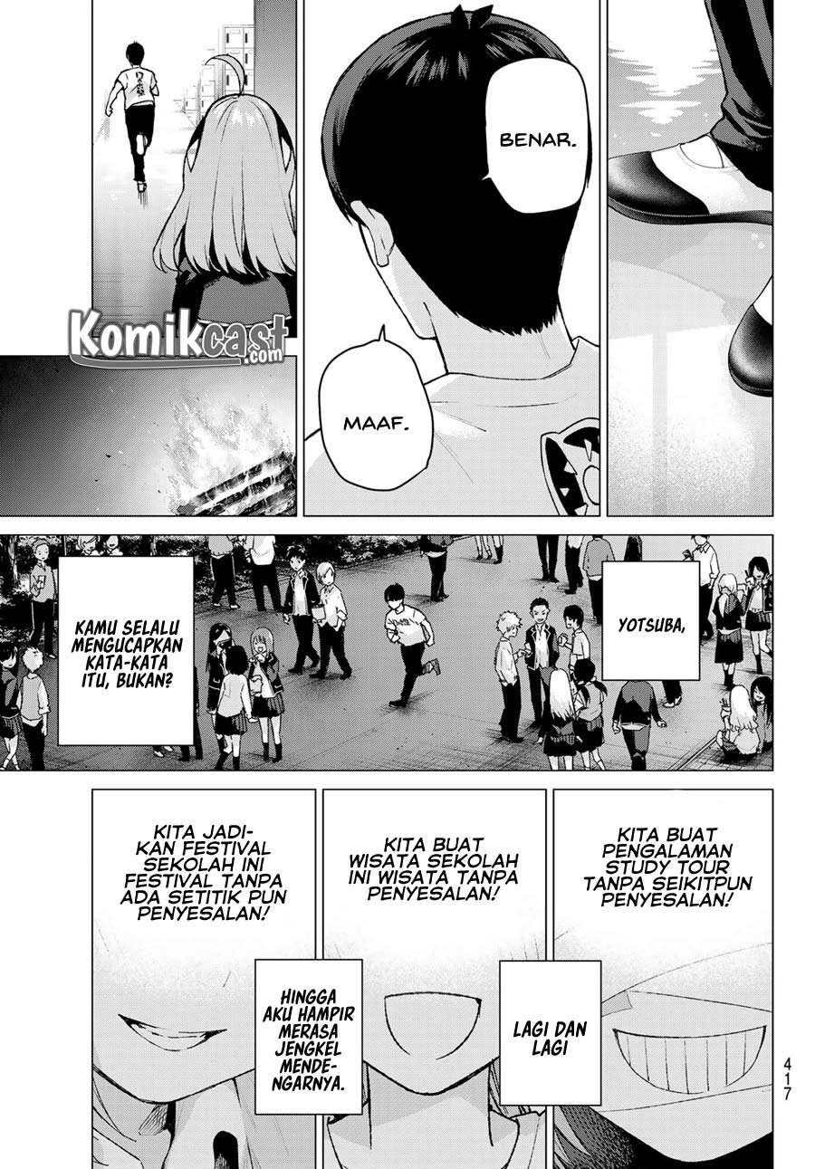 Go-toubun no Hanayome Chapter 114 Gambar 13