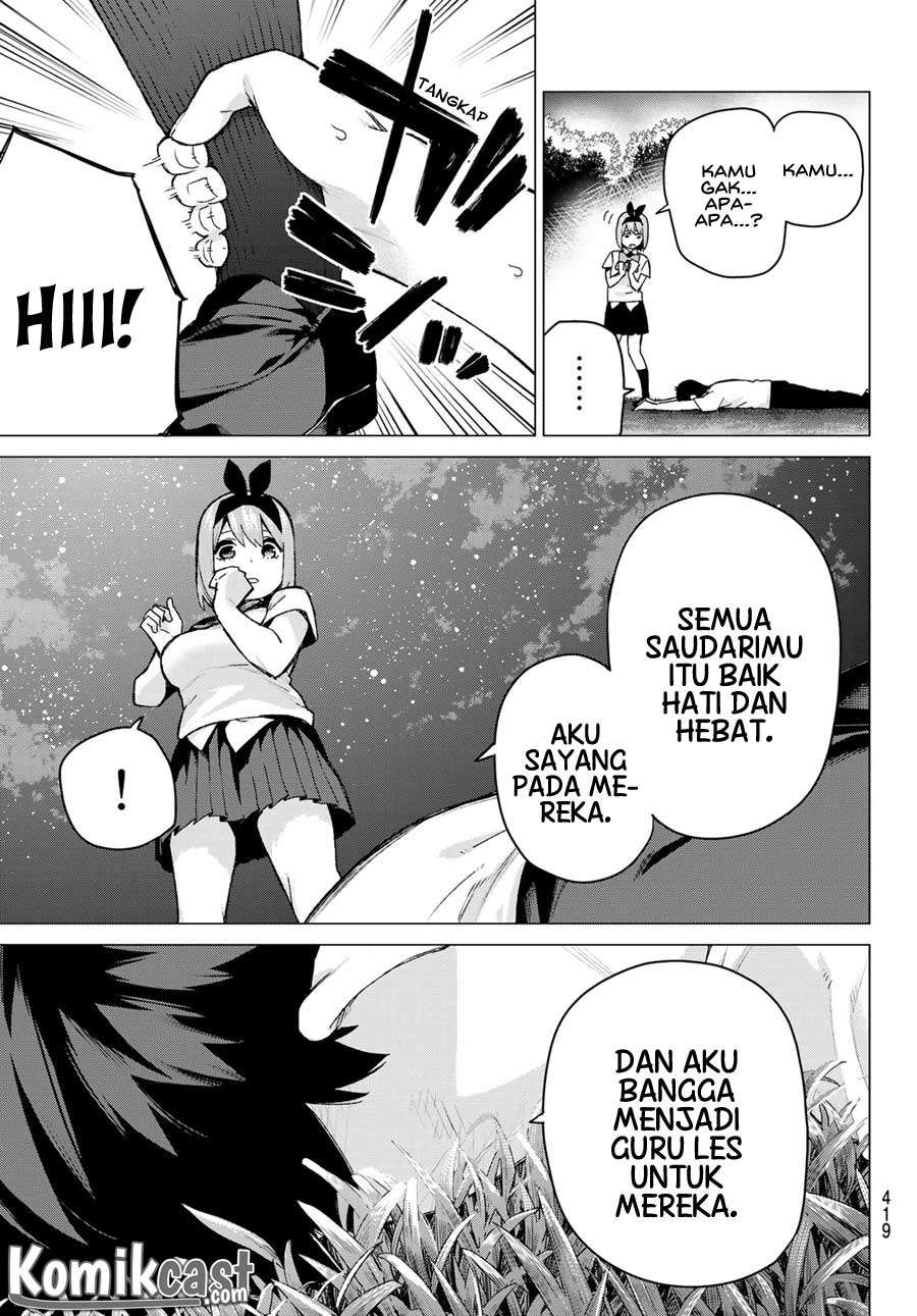 Go-toubun no Hanayome Chapter 114 Gambar 15