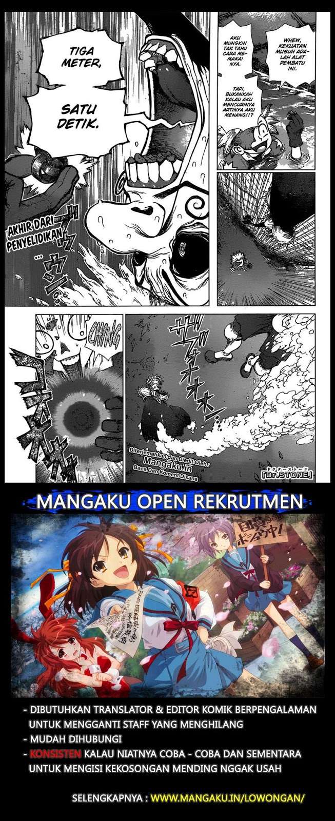 Komik Dr. Stone Chapter 133 gambar nomor 1