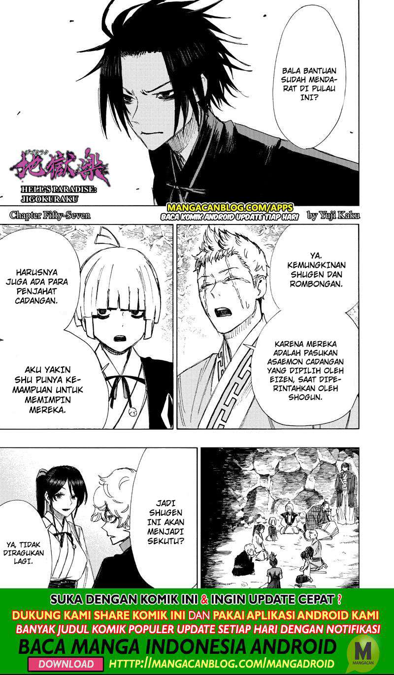 Komik Jigokuraku Chapter 57 gambar nomor 1