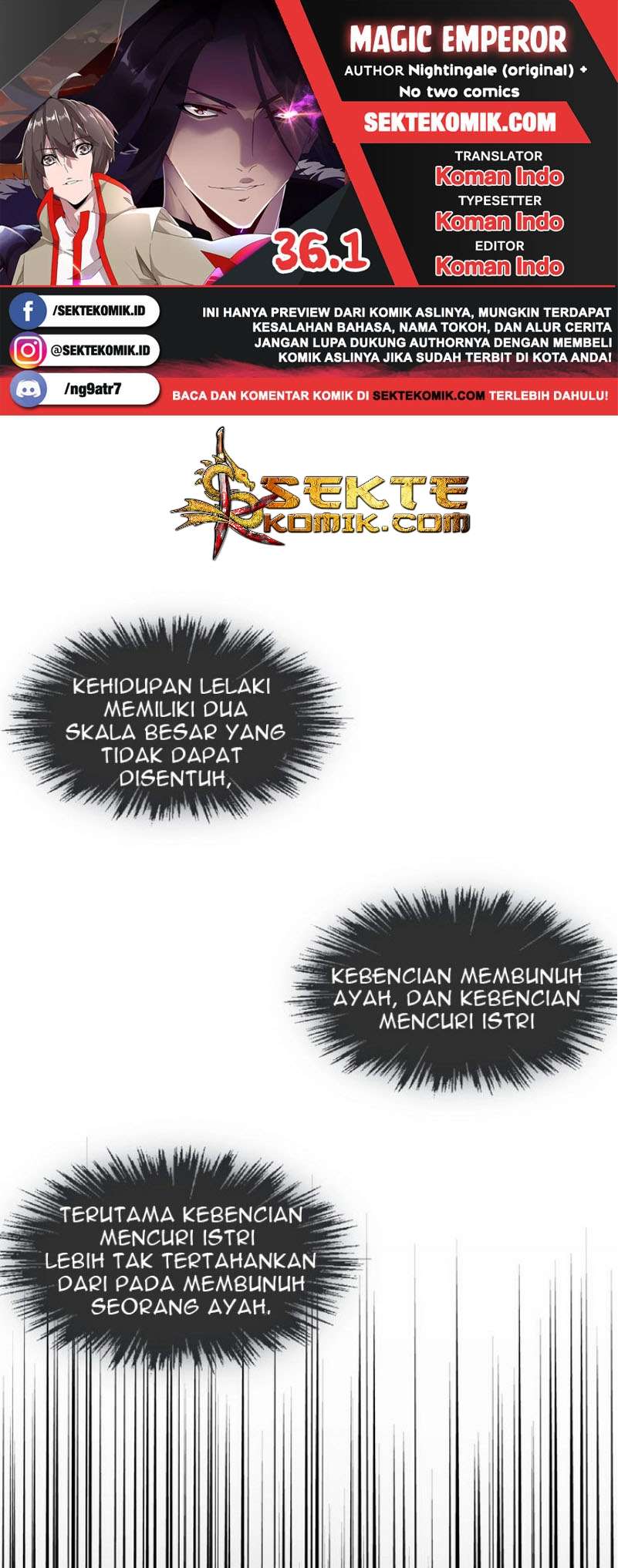 Komik Magic Emperor Chapter 36 gambar nomor 1