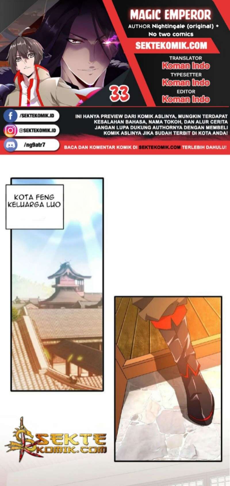 Komik Magic Emperor Chapter 33 gambar nomor 1