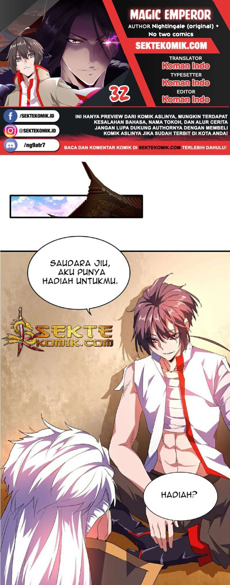 Komik Magic Emperor Chapter 32 gambar nomor 1