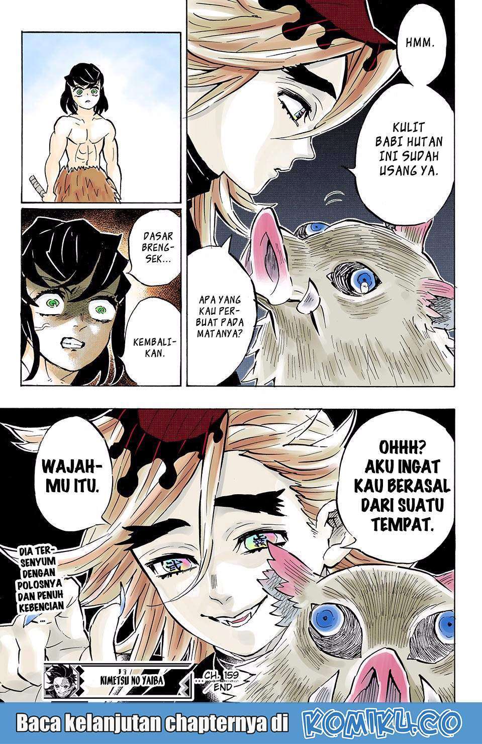 Kimetsu no Yaiba Chapter 159 Gambar 20