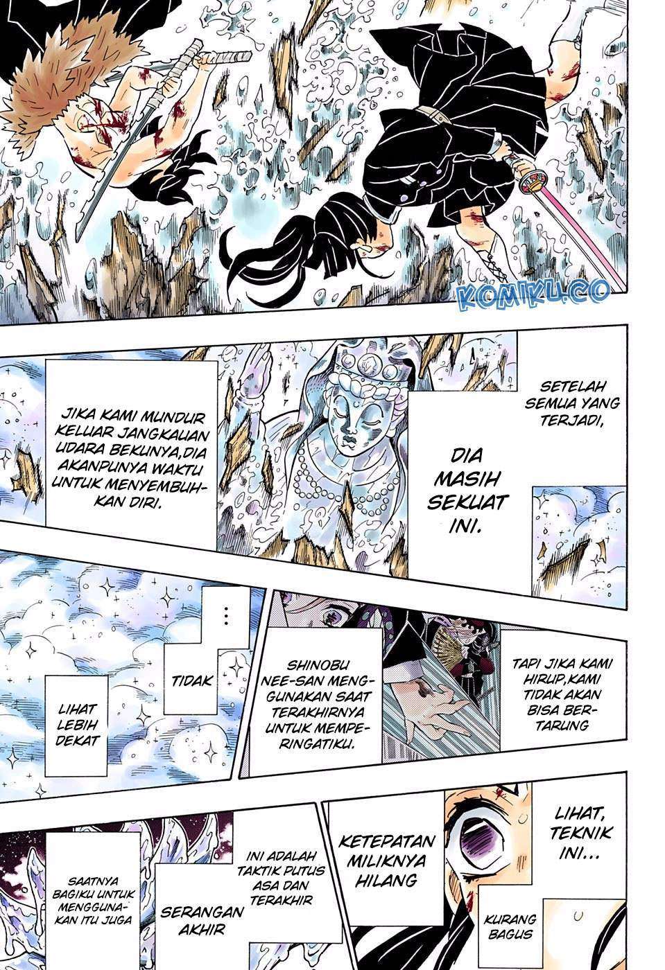 Kimetsu no Yaiba Chapter 162 Gambar 17