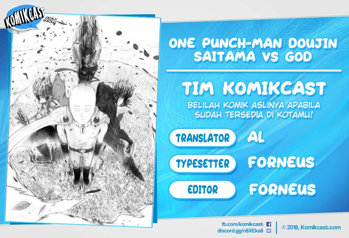 Komik Onepunchman Saitama vs God Chapter 1 gambar nomor 1