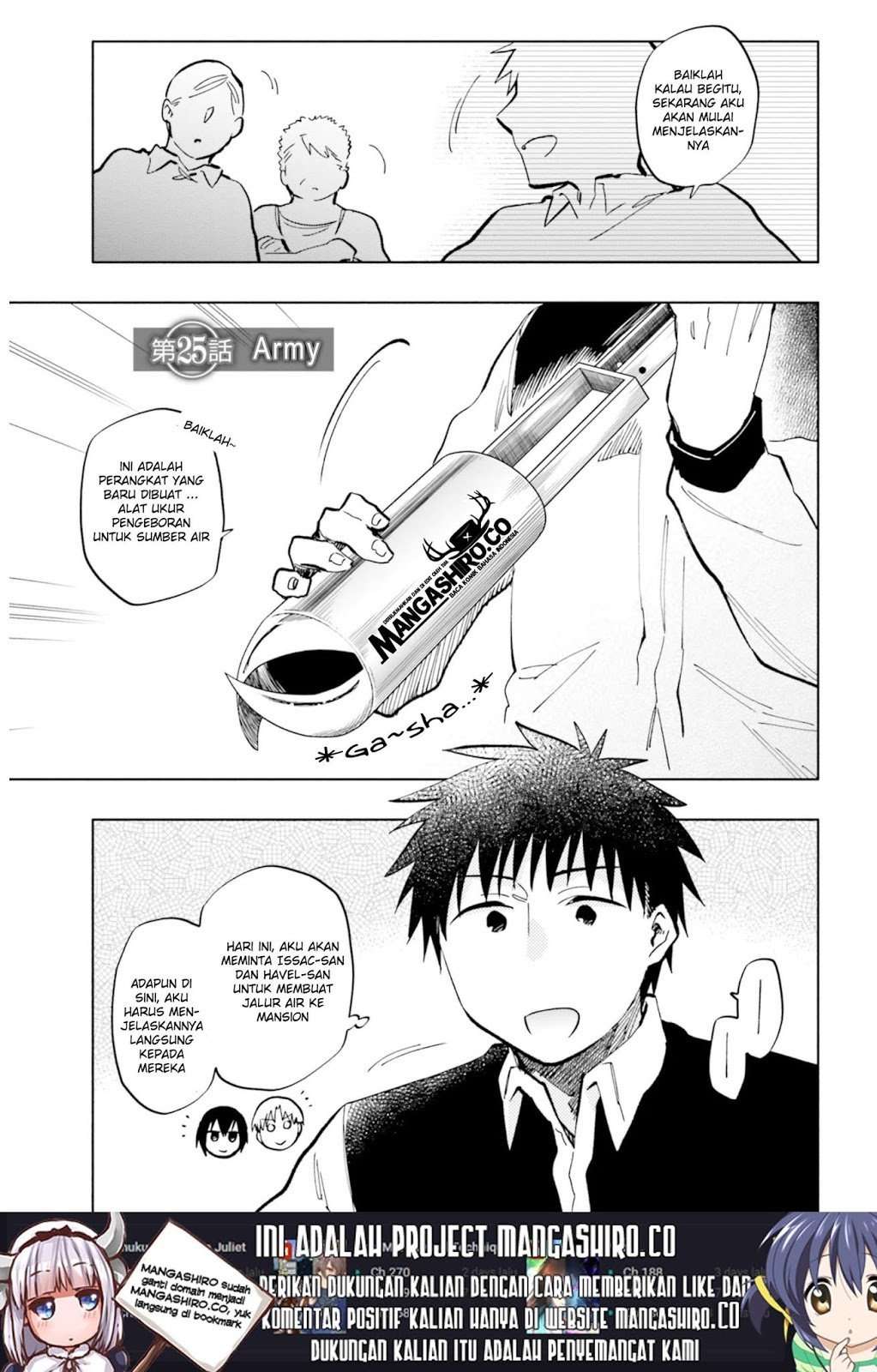 Manga Takarakuji de 40-oku Atatta n dakedo Isekai ni Ijuusuru Chapter 25 gambar nomor 2