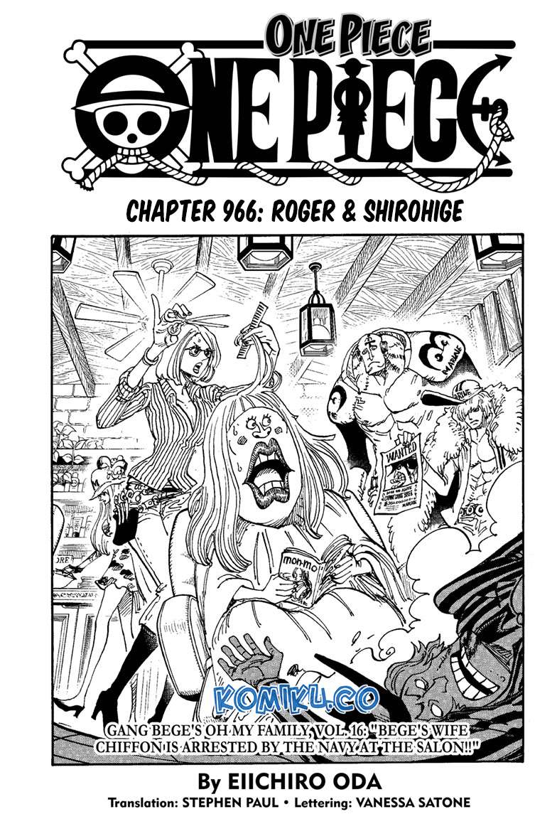Manga One Piece Chapter 966 gambar nomor 2