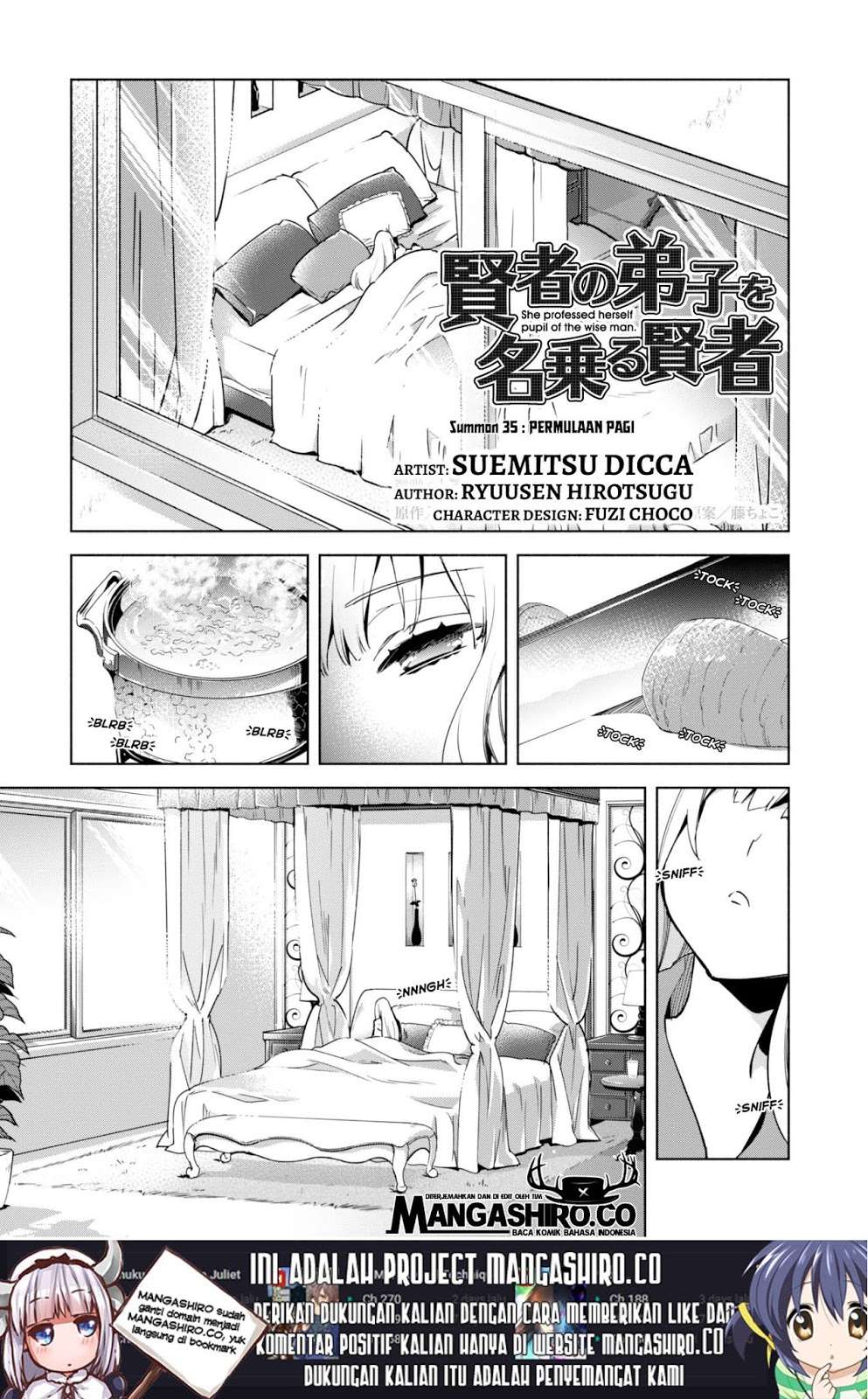 Manga Kenja No Deshi Wo Nanoru Kenja Chapter 35 gambar nomor 2