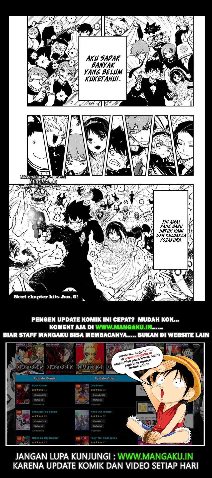 Mission: Yozakura Family Chapter 18 Gambar 20