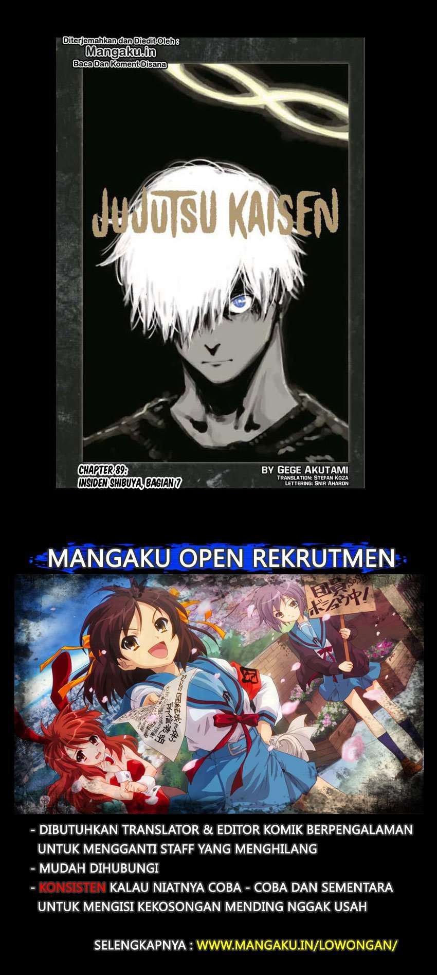 Manga Jujutsu Kaisen Chapter 89 gambar nomor 2