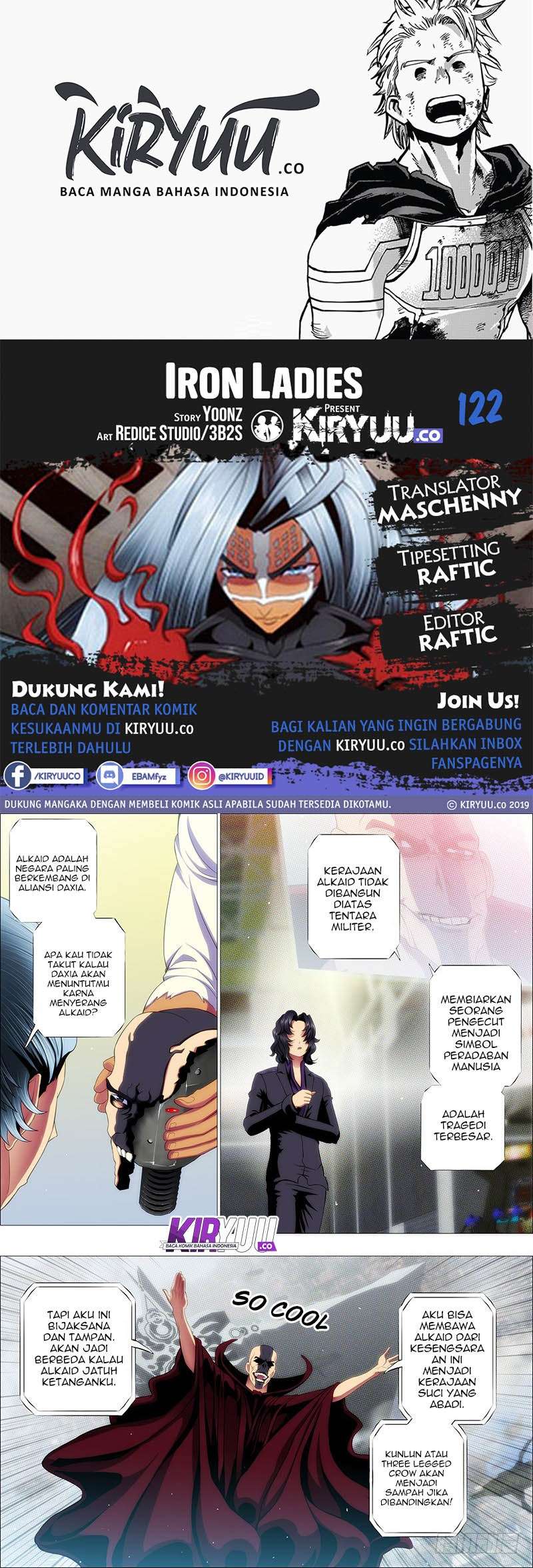 Komik Iron Ladies Chapter 122 gambar nomor 1