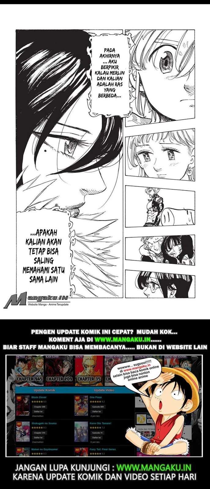 Nanatsu no Taizai Chapter 337 Gambar 21