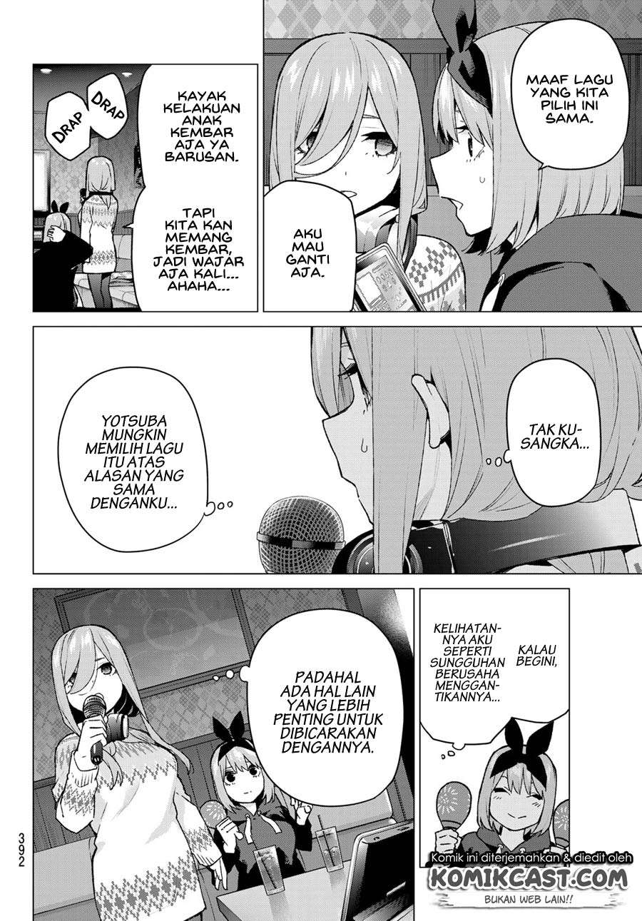Go-toubun no Hanayome Chapter 116 Gambar 8