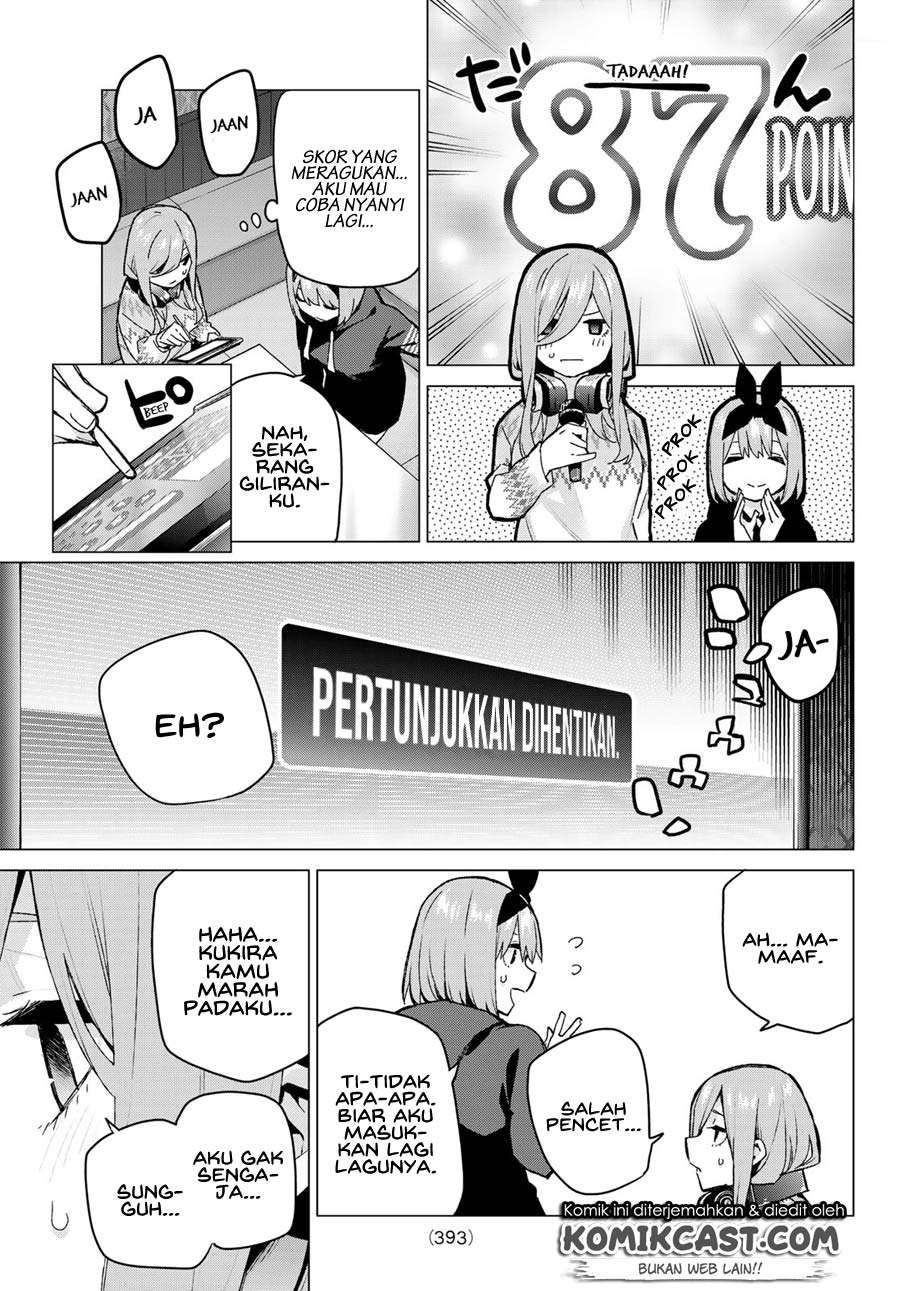 Go-toubun no Hanayome Chapter 116 Gambar 9