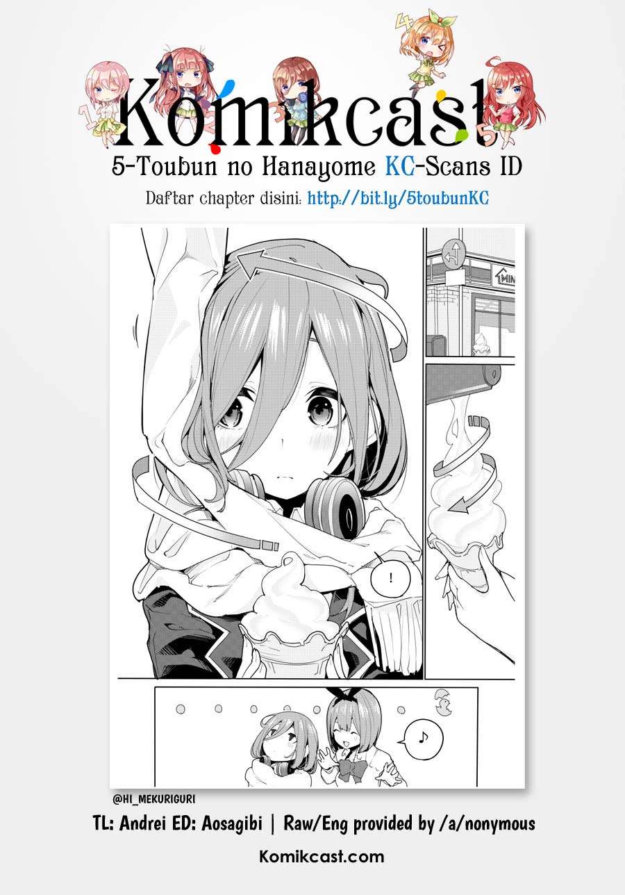 Go-toubun no Hanayome Chapter 116 Gambar 22