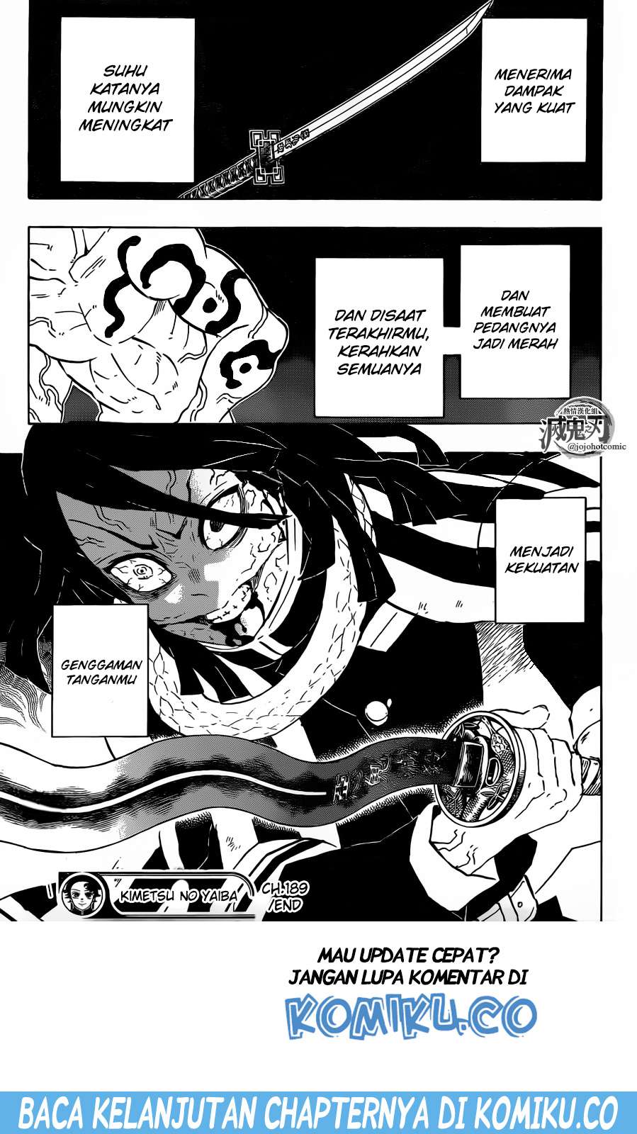 Kimetsu no Yaiba Chapter 189 Gambar 20