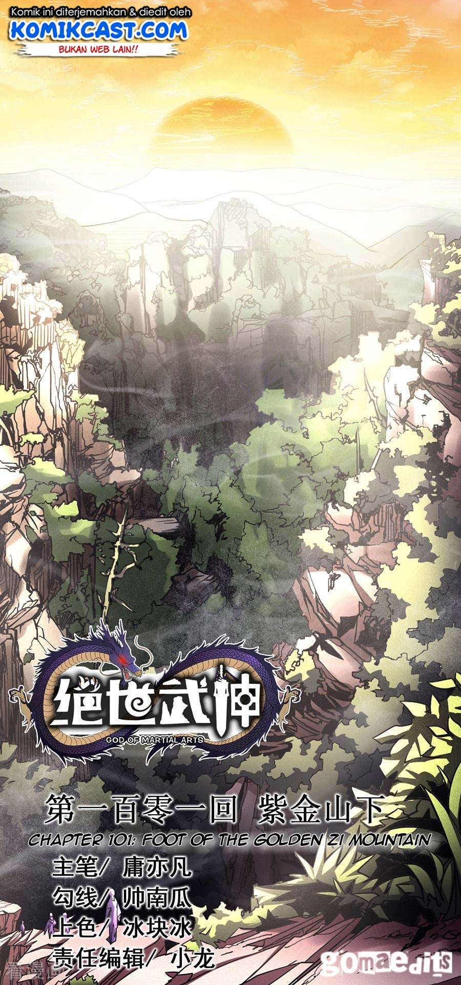 Manhua God of Martial Arts Chapter 101.1 gambar nomor 2