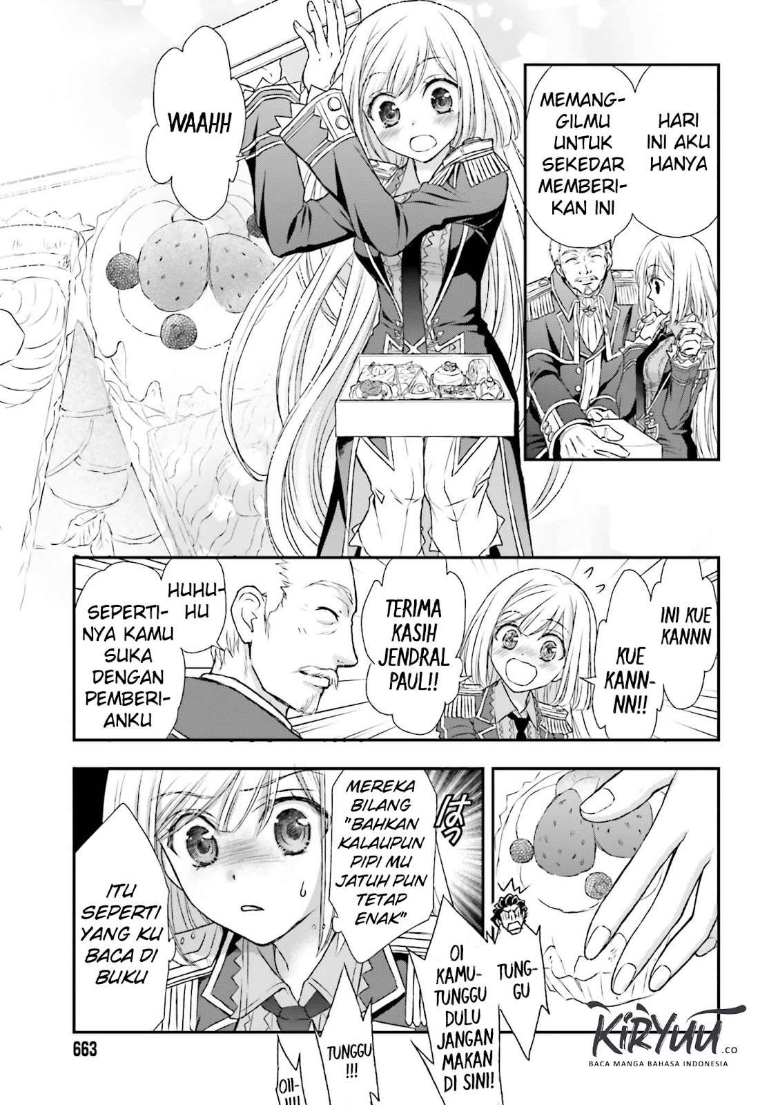 Shinigami ni Sodaterareta Shoujo wa Shikkoku no Tsurugi wo Mune ni Idaku Chapter 5 Gambar 11