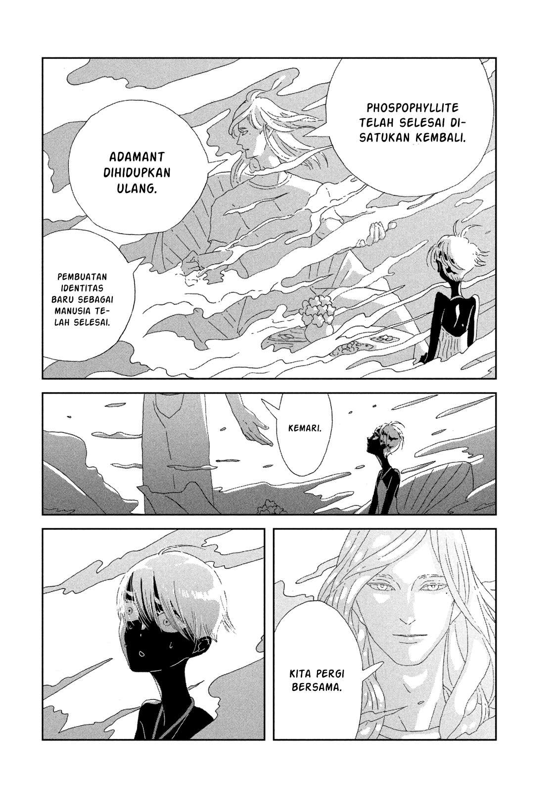 Houseki no Kuni Chapter 8 Gambar 4