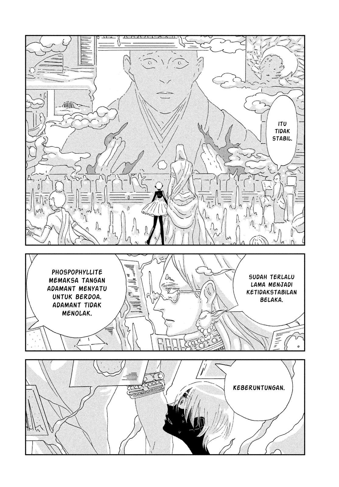 Houseki no Kuni Chapter 8 Gambar 6