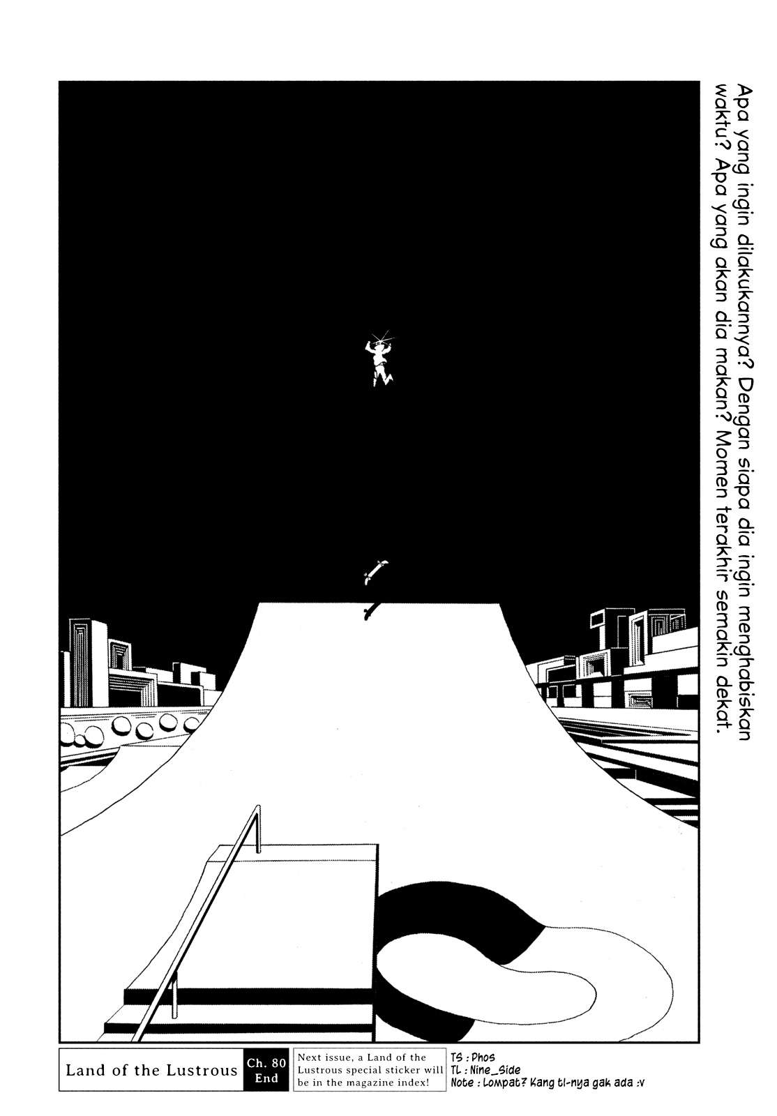 Houseki no Kuni Chapter 8 Gambar 24