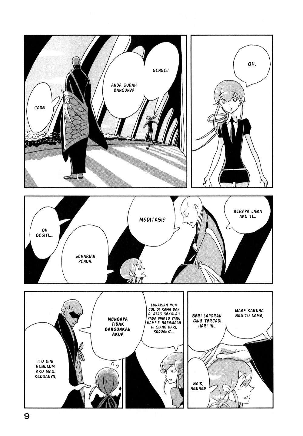 Houseki no Kuni Chapter 7 Gambar 10